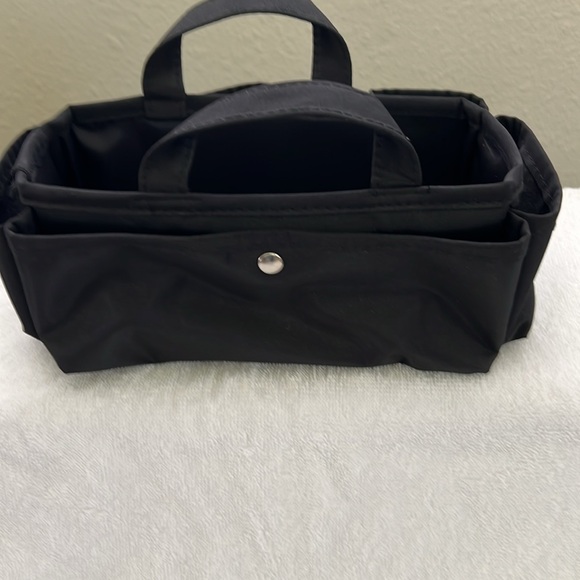 Make-up / Hand bag Black Nylon 3 piece inserts - Picture 3 of 8